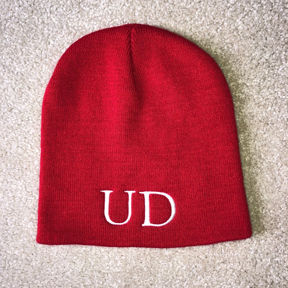 University of Dayton Red UD Knit Winter Hat Beanie